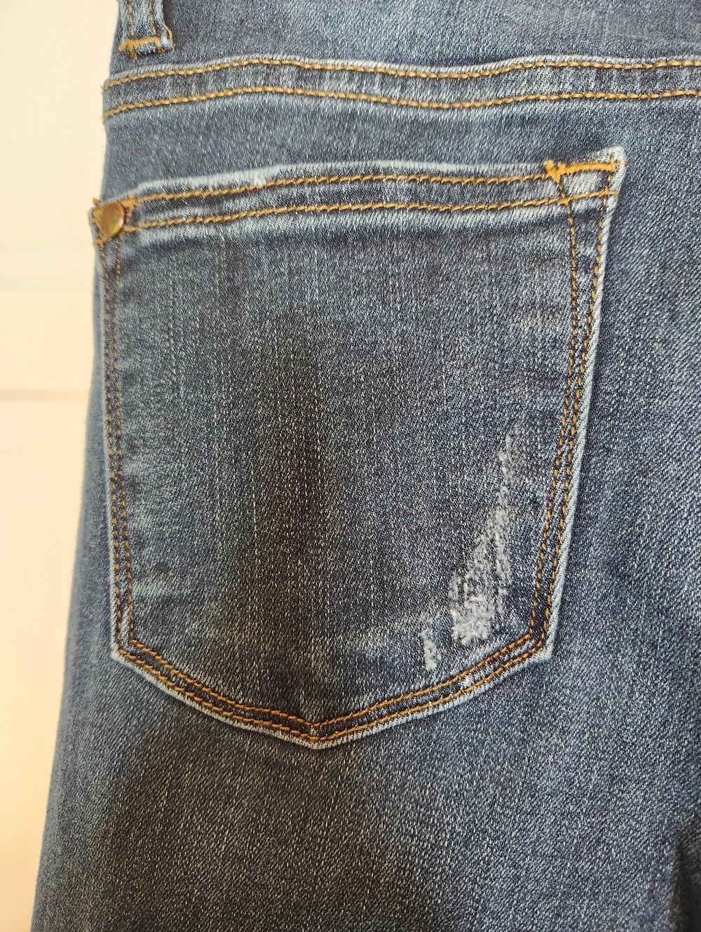Judy Blue Relaxed Fit Blue Jeans Size 7/28 - Picture 3 of 7